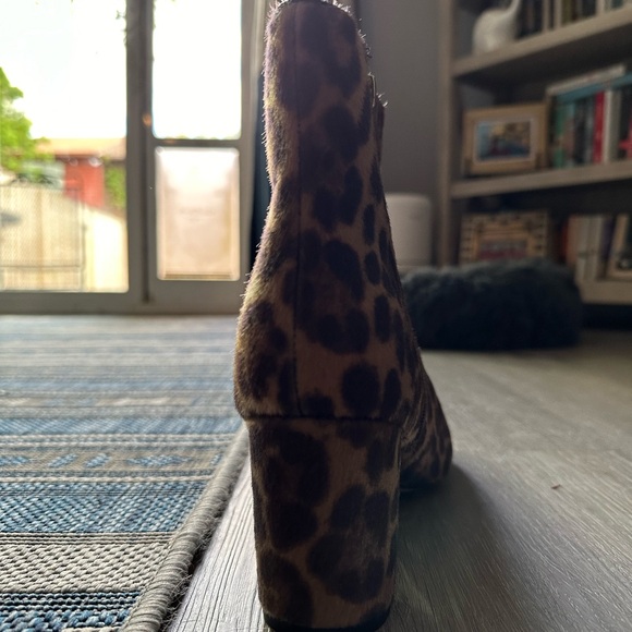 Nine West leopard print boots - Picture 5 of 6